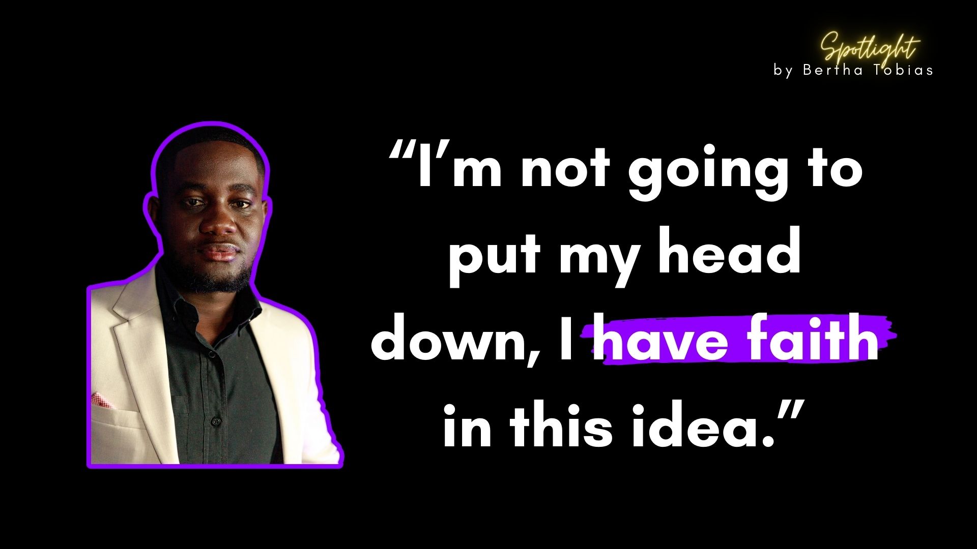 How Faith and Creativity Drive This Entrepreneur's Success